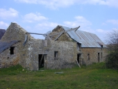Alignement de deux fermes, la Rouachère (Cuguen)