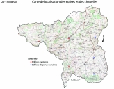 Les églises et chapelles de la commune de Scrignac