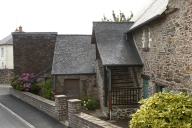 Auberge, puis alignement de maisons, Pont-Réan (Bruz)