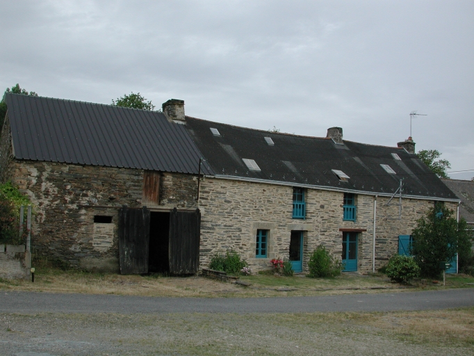 Alignement de maisons 1, Boué d'Hors (Bains-sur-Oust)