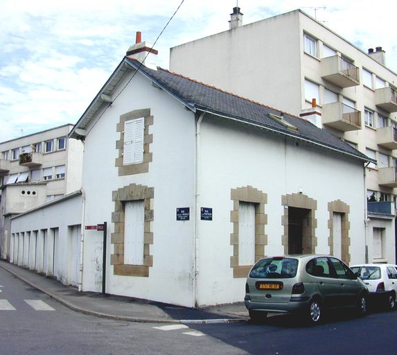Bureau d'octroi, actuellement maison, 22 rue Pasteur (Vannes)