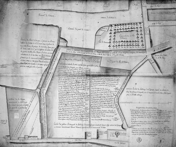 Ancienne promenade de Viarmes, le Pré-Pourri (Rennes)