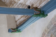 Charpente, sablière et entrait