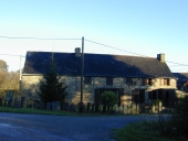 Alignement de deux maisons, la Tenille (Pipriac)