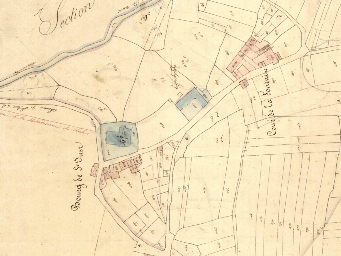 Ancien presbytère, actuellement maison, le Vieux Bourg (Saint-Just)