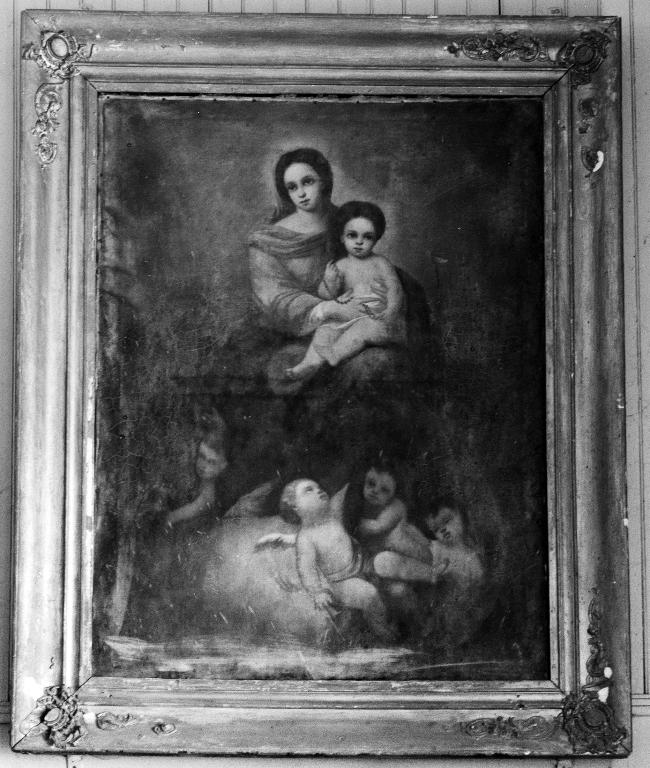 Tableau d'autel : Vierge à l'Enfant, église paroissiale Saint-Pierre (Plougar)