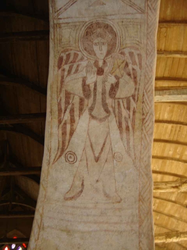 Les peintures murales de l'église paroissiale de Langast (fusionnée en Plouguenast-Langast en 2019)