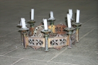 Lustre, la Chapelle des Domaines (Maure-de-Bretagne fusionnée en Val d'Anast en 2017)