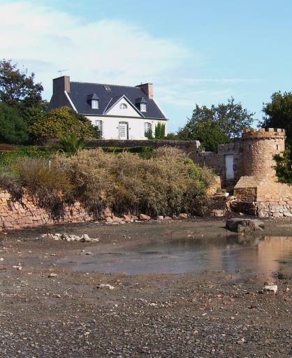Maison dite Ker Marie-Claire, bourg (île de Bréhat)