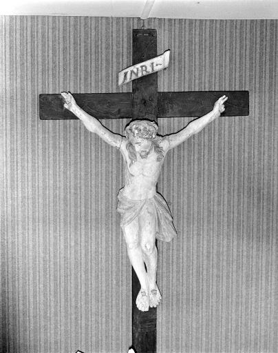 Croix : Christ en croix, Saint-Lubin (Plémet)