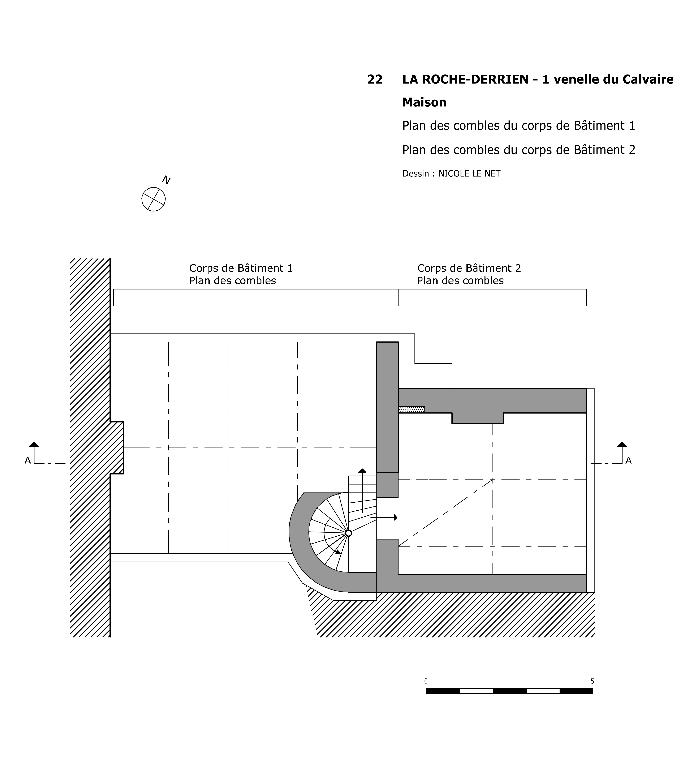 Maison de marchand, 1 venelle du calvaire (La Roche-Derrien fusionnée en La Roche-Jaudy en 2019)