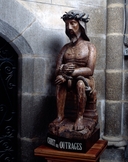 Statue : Christ aux outrages, Cathédrale Saint-Samson (Dol-de-Bretagne)