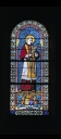 Verrière à personnages de la baie 103 : saint Charles Borromée