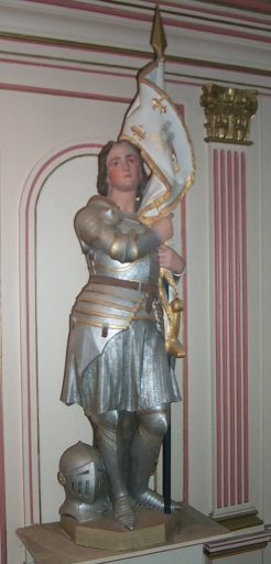 Statue : sainte Jeanne d'Arc (Guipry fusionnée en Guipry-Messac en 2016)