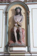 Statue : Christ aux outrages, Eglise Saint-Collodan (Plogoff)