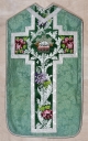 Ornement vert 1 : chasuble