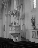 Chaire à prêcher, église paroissiale Notre-Dame (Pocé-les-Bois)