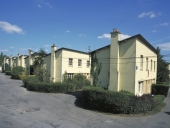 Cité jardin de l'Office Public d'Habitations à Loyer Modéré, square Joseph-Arot (Rennes)