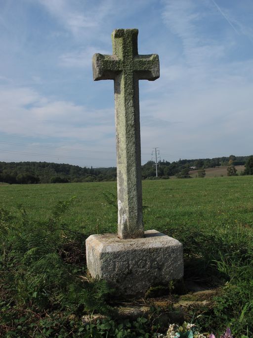 Croix de chemin, le Tertre (Sérent)