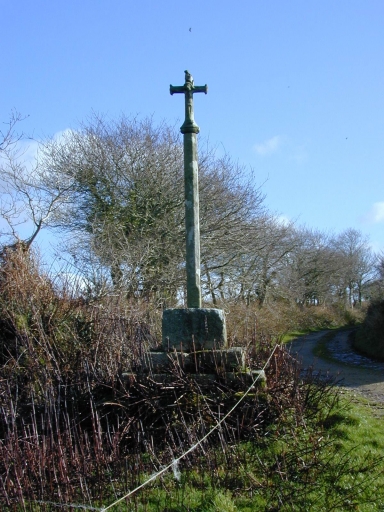 Croix monumentale, Goaz Ar Vern (Commana)