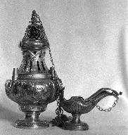 Navette à encens, église paroissiale Sainte-Édiltrude (Tréflez)