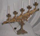 Série de 4 Chandeliers d'église