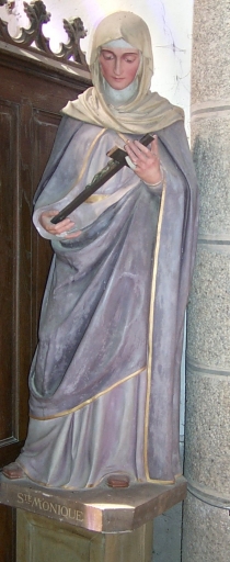 Statue : sainte Monique