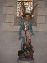 Statue : Saint Michel terrassant le dragon