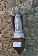 Statue saint Vincent Ferrier, église Saint-Lunaire (Saint-Lormel)