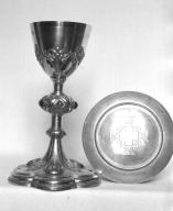 Calice, patène (3), église paroissiale Saint-Pierre (Silfiac)