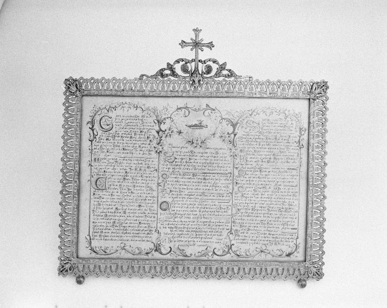 Canon d'autel, basilique Notre-Dame-du-Roncier (Josselin)