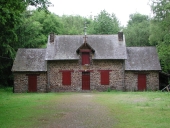Maison forestière, la Croix Jalu (Paimpont)