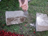 Outil de taille de pierre : le piche