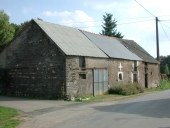 Alignement de maisons, Gannedel (La Chapelle-de-Brain)