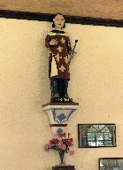 Statue : Saint Léonard, chapelle Saint-Léonard (Saint-Martin-sur-Oust)