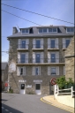 Hôtel de voyageurs, dit Hôtel du Centre et des Plages, 10 rue de la Frégate-Laplace ; 1 rue Fragan, l'Isle (Saint-Cast-le-Guildo)