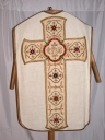 Ornement blanc 1 : chasuble, étole