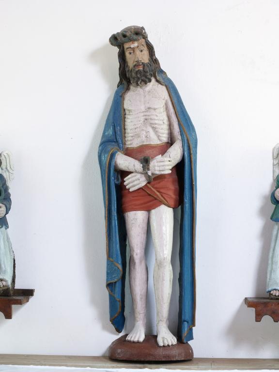 Statue : Ecce homo, Chapelle Saint Nicodème (Plouigneau, lieu-dit : Lanleya)