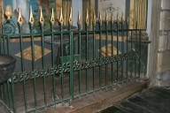 Clôture des fonts baptismaux