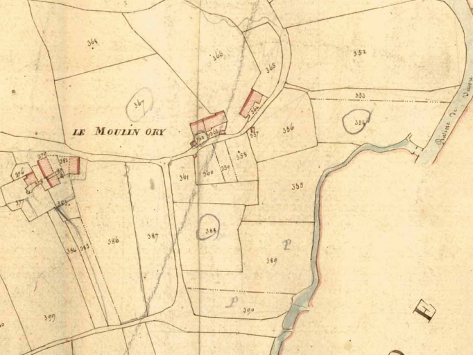 Écart, le Moulin Ory (La Bouëxière)