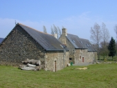 Alignement de fermes, la Villate (Cuguen)