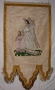 Bannière de procession : Ange gardien