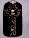 Ornement noir 2 : chasuble, étole