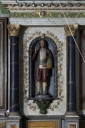 Statue (grandeur nature) : saint Isidore