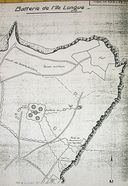 Batterie antiaérienne codée M.K.B. "Dorsch" (4 canons de 10,5 cm C/32 ; 2 canons de 2 cm) (Cr 325) (3 / Ma Fla 804), L'île Longue (Crozon)