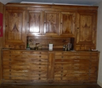 Meuble de sacristie et chasublier