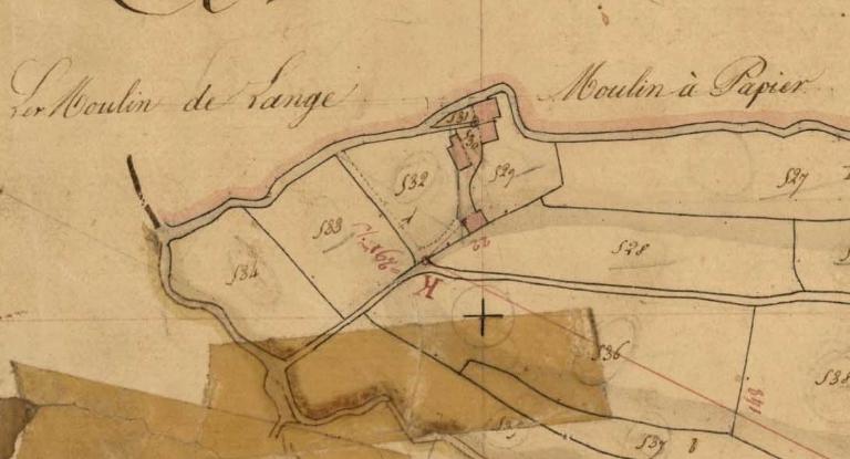 Moulin à papier, Lange (La Bazouge du Désert)