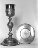 Calice, patène (2), église paroissiale Saint-Martin (Princé)