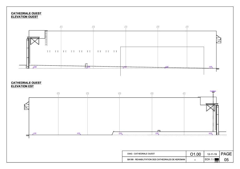 Dom-bunker Ouest dit "T6" avec encuvement pour canon antiaérien puis usine de construction navale, aire de réparation navale, port de pêche de Keroman (Lorient)