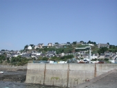 Quais, cales, viviers et terrasse en terre-plein du port de Pors-Even (Ploubazlanec)